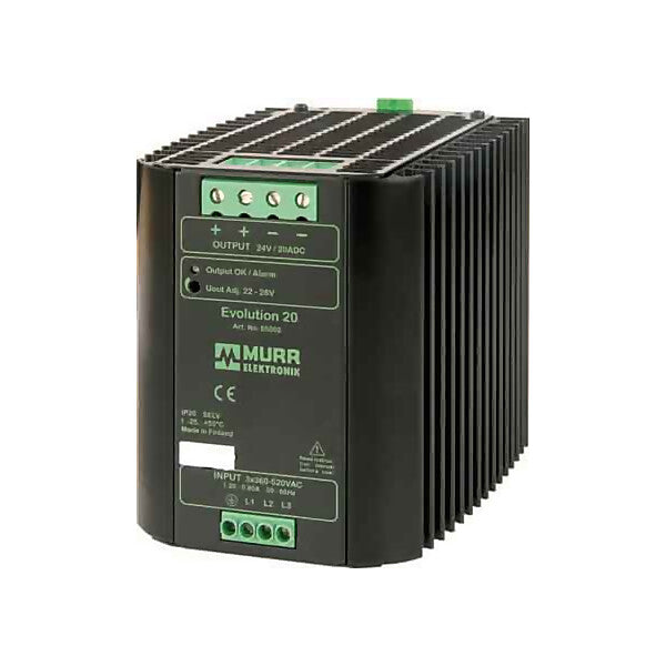 Murrelektronik Primärschaltregler 2/3-ph. 520V/ 24-28V/20ADC 85002